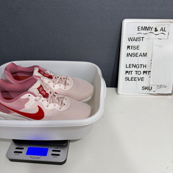 Nike Womens Revolution 6 Road Running Shoes Size 11 Pink White Athletic DC3729 - Picture 14 of 14